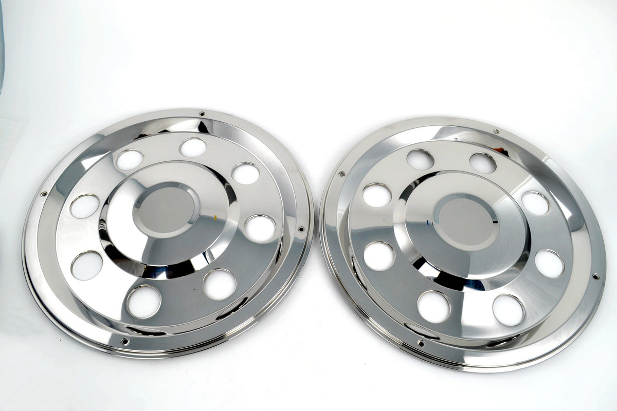 Πλήρες ανοξείδωτο κάλυμμα ζάντας φορτηγού – για ζάντες 22.5", κατάλληλο για IVECO