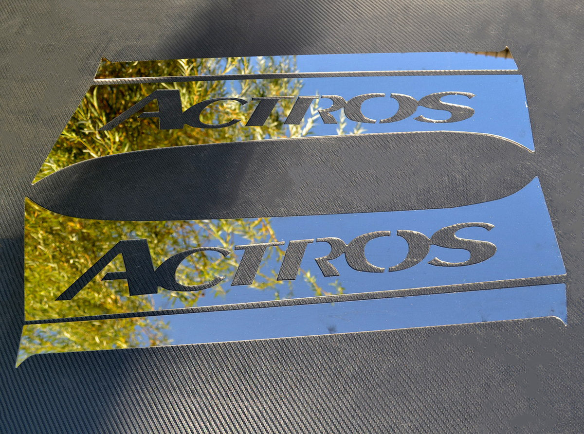 Jeu d’habillages de montant de porte – adapté pour Mercedes Actros MP4, noir