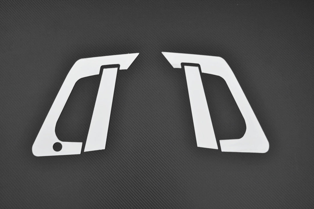 Комплект плоски лайсни за дръжки на врати от неръждаема стомана – подходящ за Renault T, 4 броя