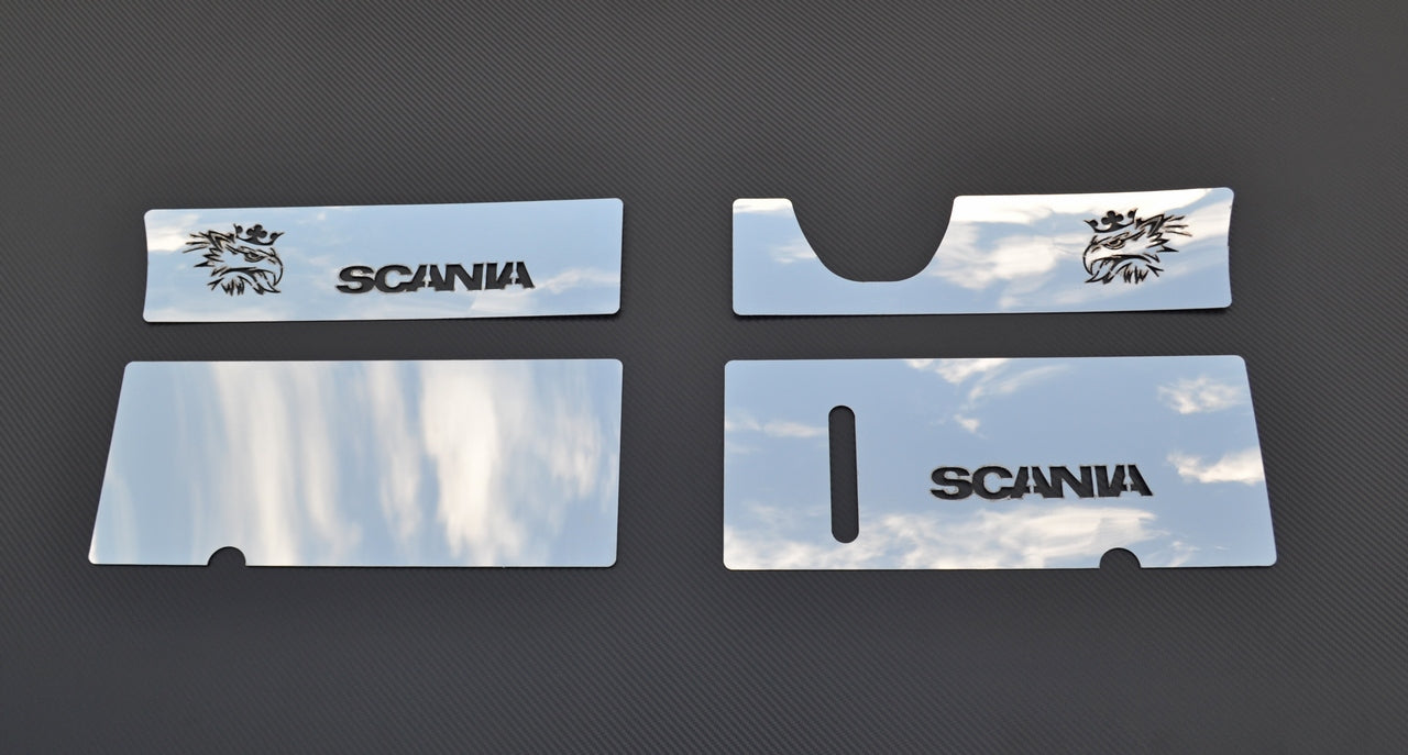 Σετ διακοσμητικών σκαλοπατιού κατάλληλο για Scania – 2004–2016, 4 Τεμάχια, 2 Σετ