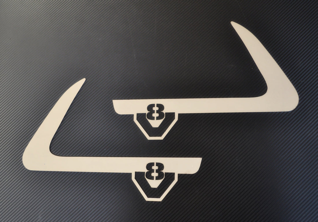 Door Handle Decoration Set – suitable for Scania S/R V8 NextGen