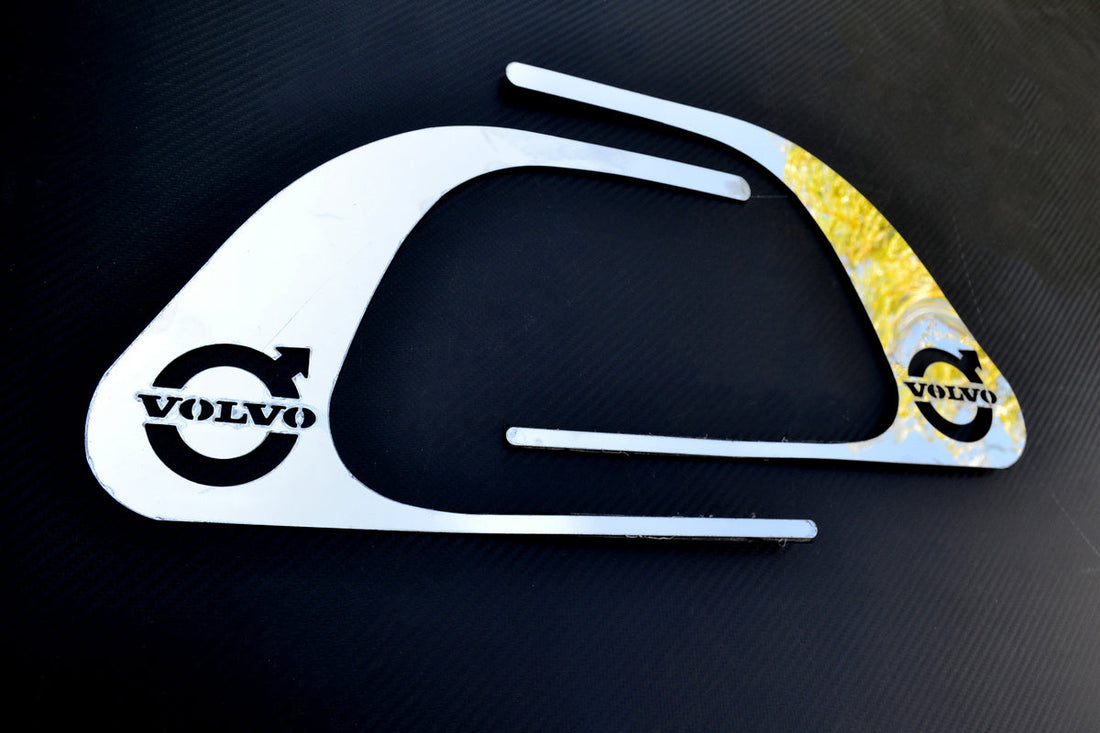 Door Handle Decoration Kit – suitable for Volvo FL, Stainless Steel, 310 x 210 mm, Set of 2