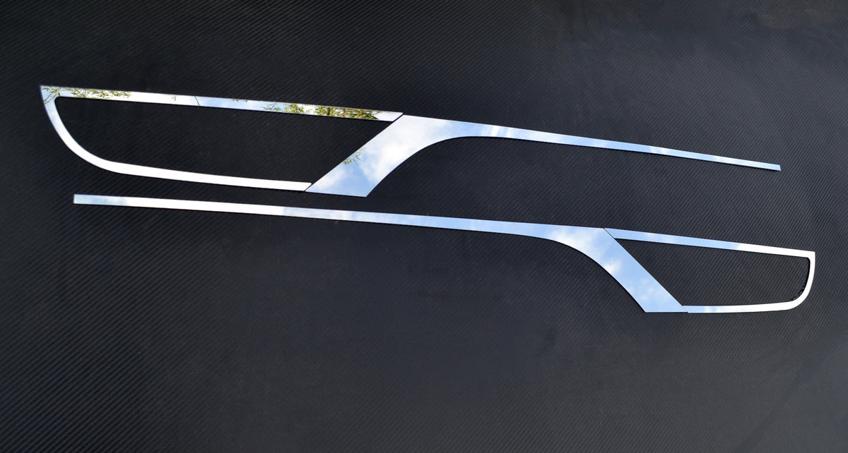 Jeu d’enjoliveurs de pare-chocs inférieurs – 4 pièces adapté pour Mercedes Actros MP3