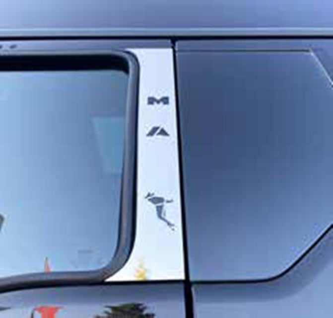 Door Wind Deflector Set – 2 Pieces, suitable for MAN TGX 2021+