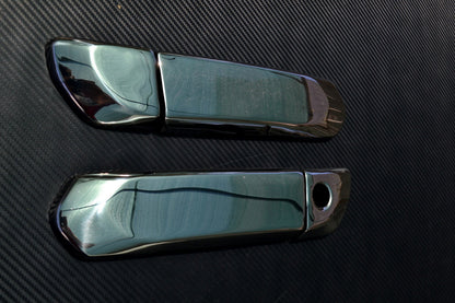 Σετ διακοσμητικών χούφτας πόρτας με ανάγλυφη διαμόρφωση – 4 τεμάχια, ανοξείδωτο ατσάλι, κατάλληλο για Ford F-Max