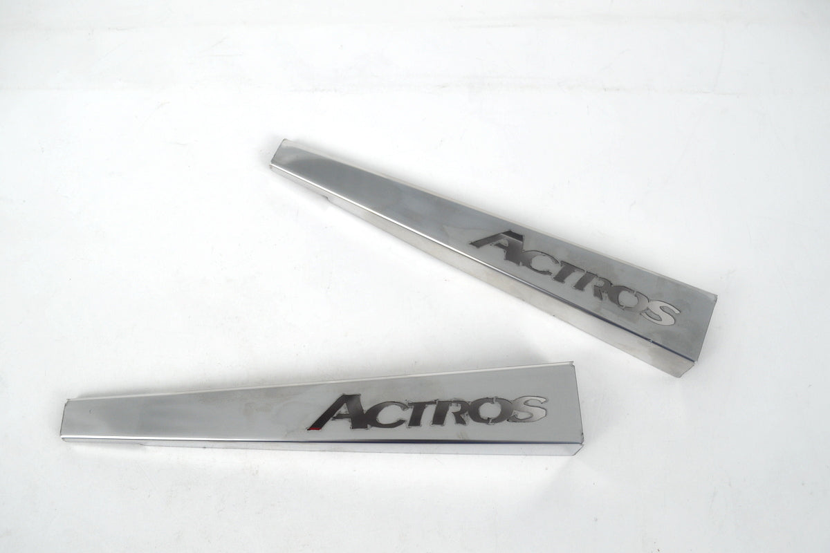 3D Διακοσμητικά Υαλοκαθαριστήρων – Ανοξείδωτο Ατσάλι, Σετ 2 τεμαχίων, κατάλληλο για Mercedes Actros MP2/MP3