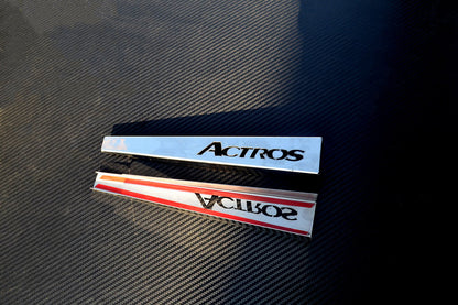 3D Διακοσμητικά Υαλοκαθαριστήρων – Ανοξείδωτο Ατσάλι, Σετ 2 τεμαχίων, κατάλληλο για Mercedes Actros MP2/MP3