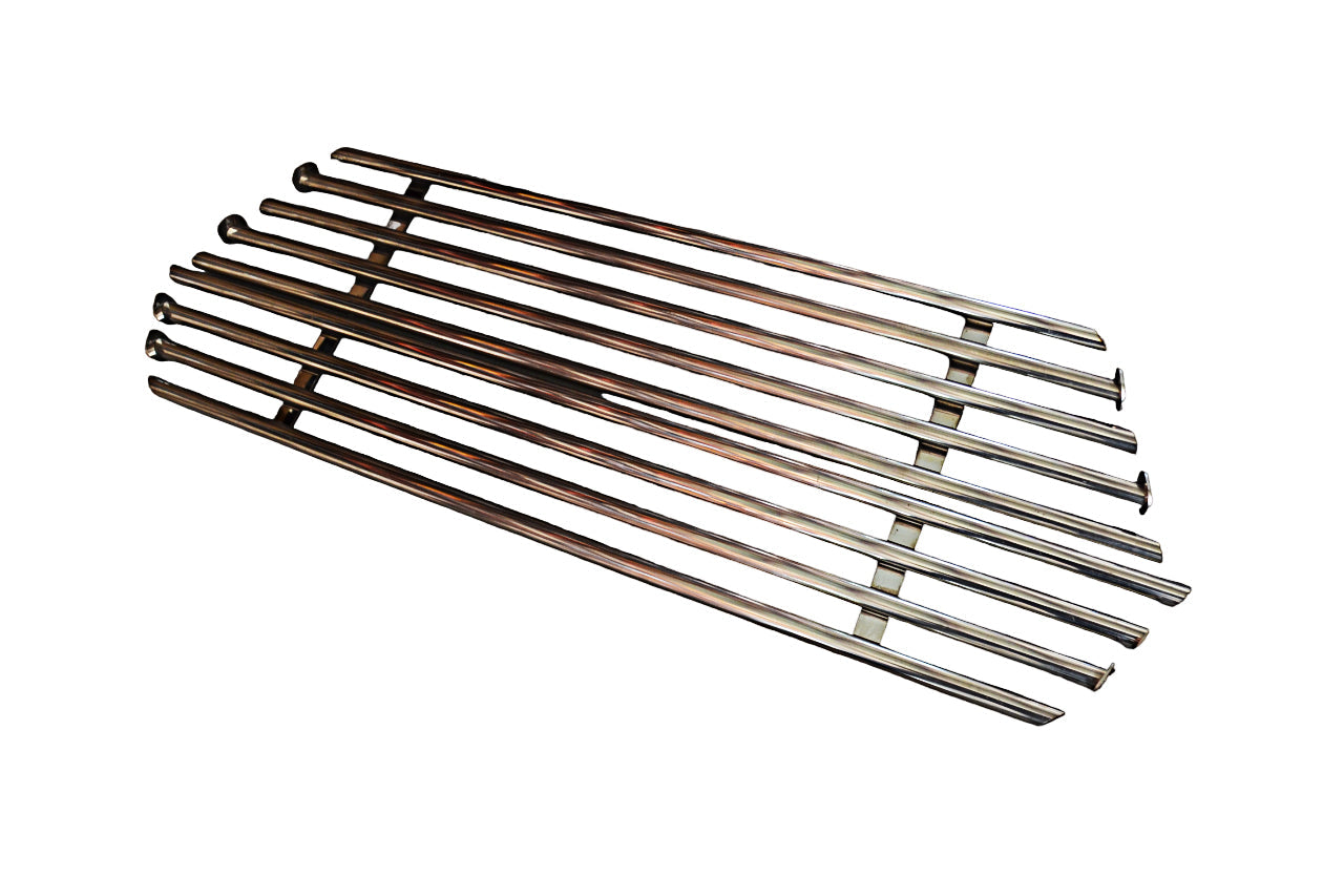 Stainless Steel License Plate Frame Set, Universal Fit, 53 x 12 x 2 cm, 2-Pack