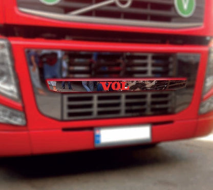 Διακοσμητικό μάσκας εμπρός κατάλληλο για Volvo FH2/FH3 – 1270 x 75 mm