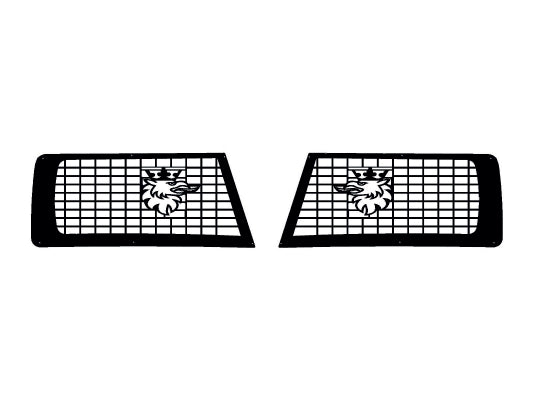 Headlight Grille Decoration – 2-Piece Set with Griffin suitable for Scania S/R Next Gen 2017+