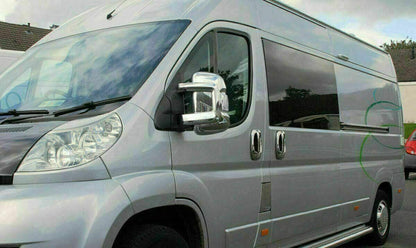 Chrome Mirror Covers – suitable for Fiat Ducato, Peugeot Boxer and Citroën Jumper 2006+, ABS