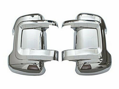 Chrome Mirror Covers – suitable for Fiat Ducato, Peugeot Boxer and Citroën Jumper 2006+, ABS