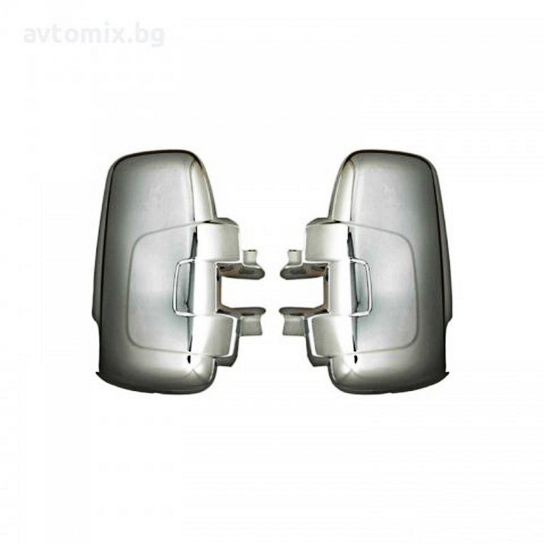 Chrome Mirror Covers – suitable for Fiat Ducato, Peugeot Boxer and Citroën Jumper 2006+, ABS