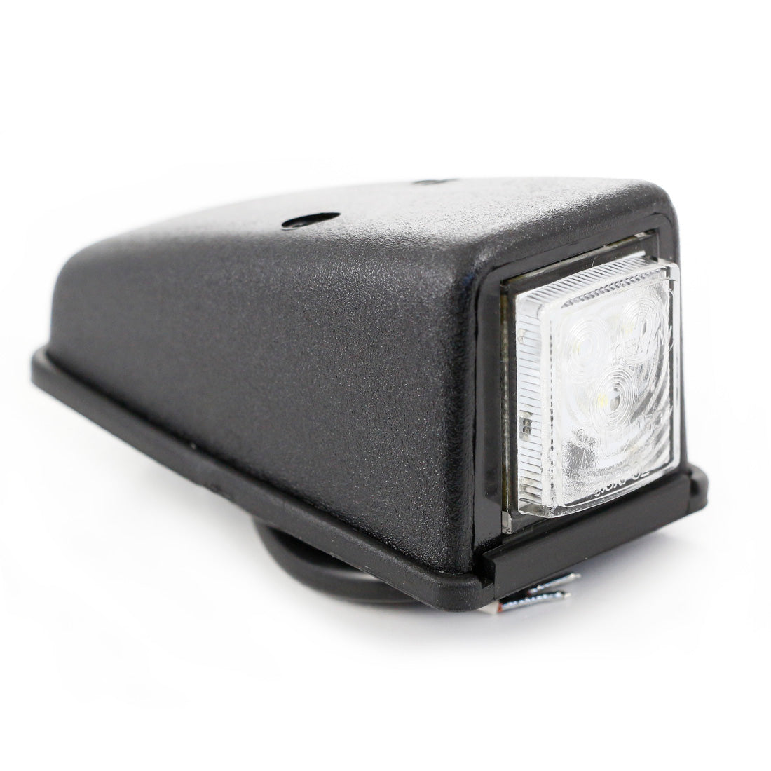 Feu de gabarit à LED blanc, montage d’angle/toit, lampe de position 12/24 V