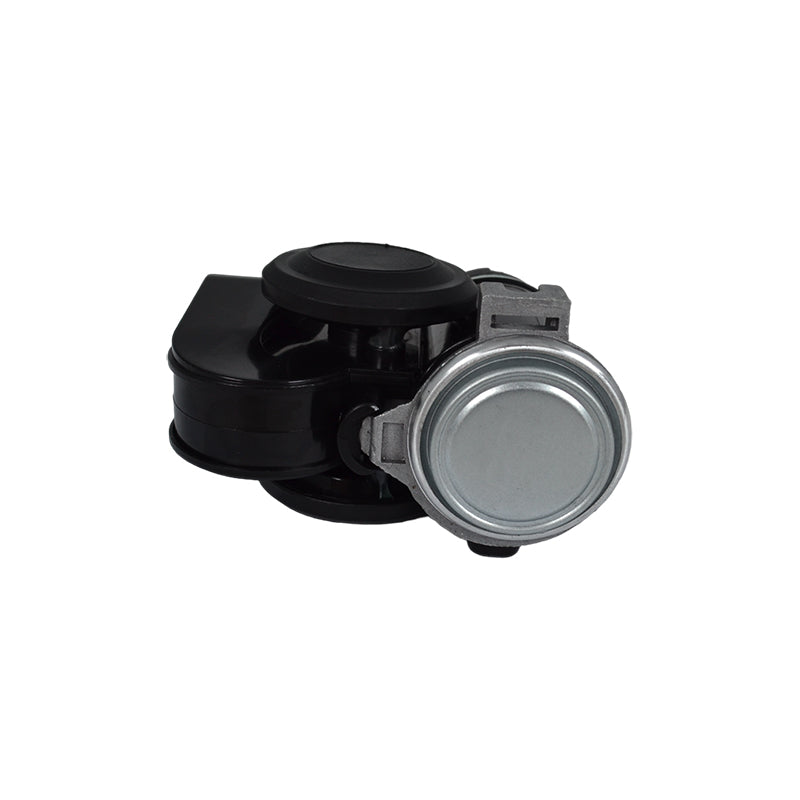 Mini double avertisseur pneumatique avec compresseur – 139 dB, 12 V, noir