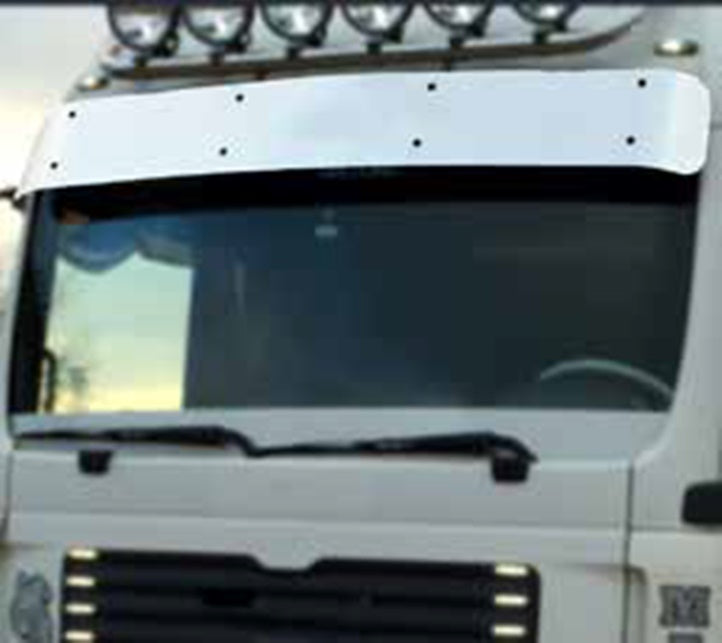 Stainless Steel Sun Visor – suitable for MAN TGA/TGX