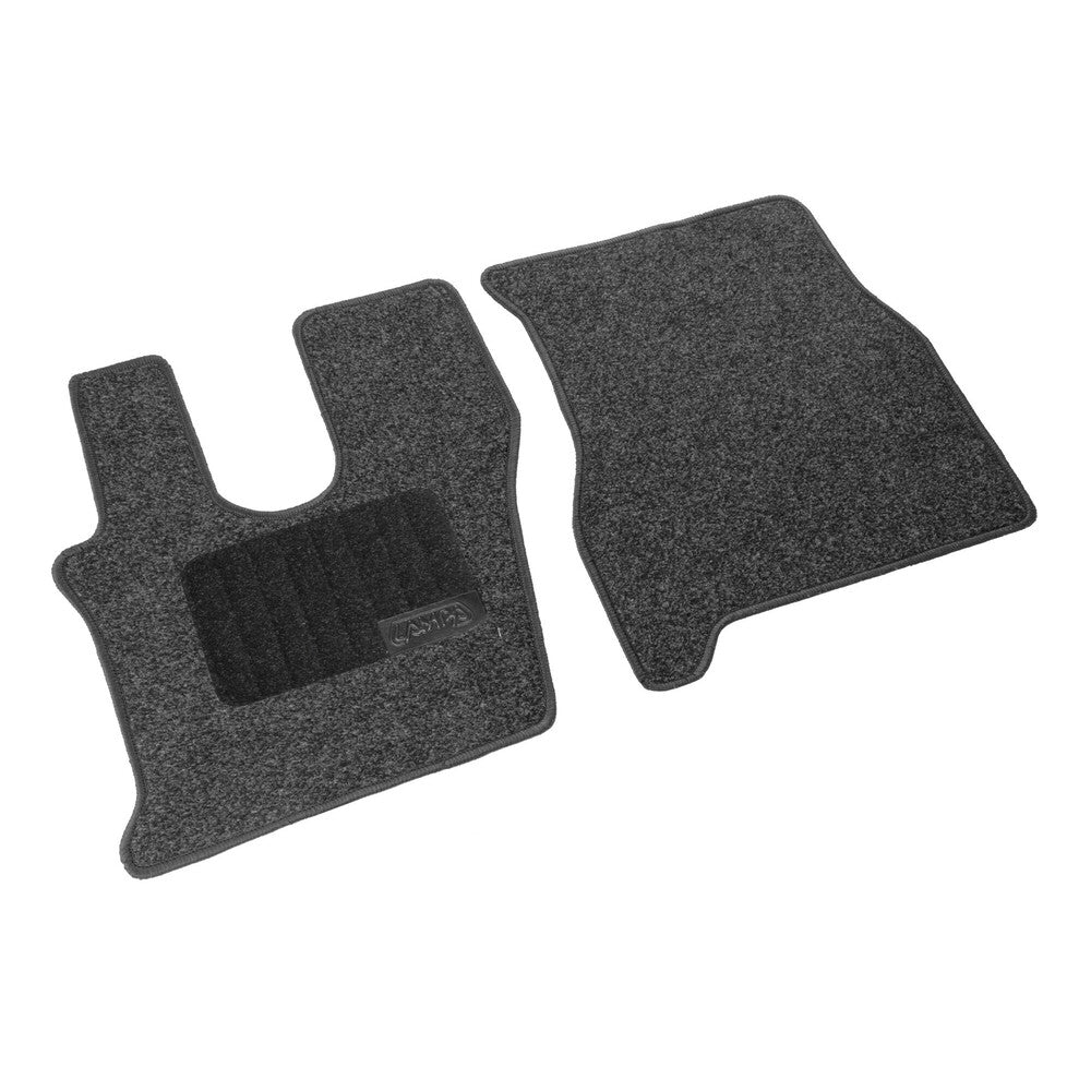 Jeu de tapis de sol en finition moquette – adapté pour Volvo FM et FMX (2003–2021), 2 pièces