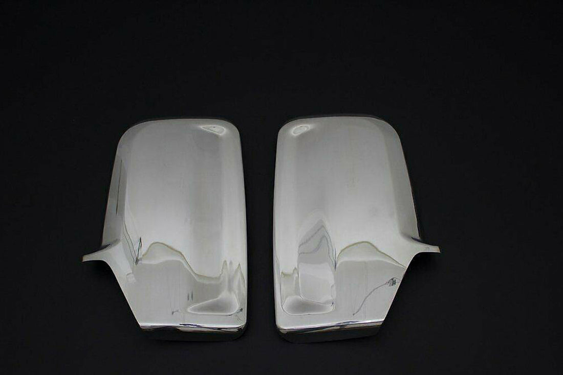 Chrome Mirror Covers – suitable for VW Crafter 2006+ and Mercedes Sprinter 906 2006–2017, ABS, Set of 2