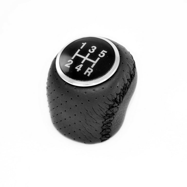 Gear Shift Knob – Black Artificial Leather, 5-Speed Manualand Citroen Jumper / Peugeot Boxer 2002–2014