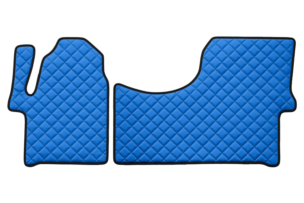 Blue Eco Leather Floor Mats – suitable for Mercedes Sprinter II 2006–2017