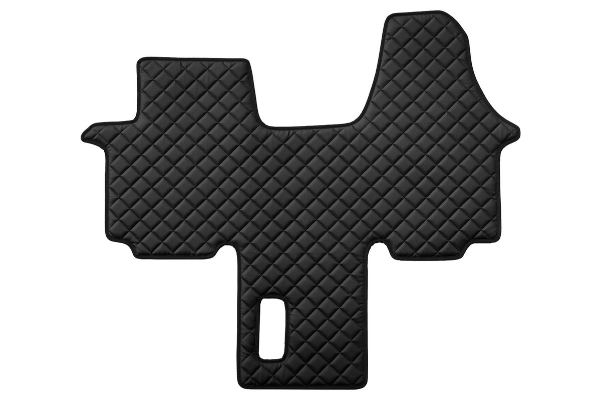 Tapis de sol en cuir synthétique noir – adapté pour Opel Vivaro I 2001–2014