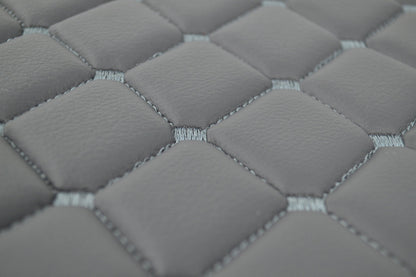 Tapis de tableau de bord – cuir synthétique (éco-cuir), gris foncé, adapté pour DAF XF 105 Euro 5 &amp; Euro 6 (2007+)