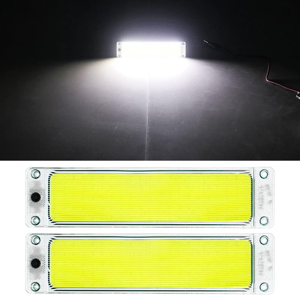 LED εσωτερικό φωτιστικό οροφής, ψυχρό λευκό, 25 x 5 cm, 12/24V με διακόπτη On/Off