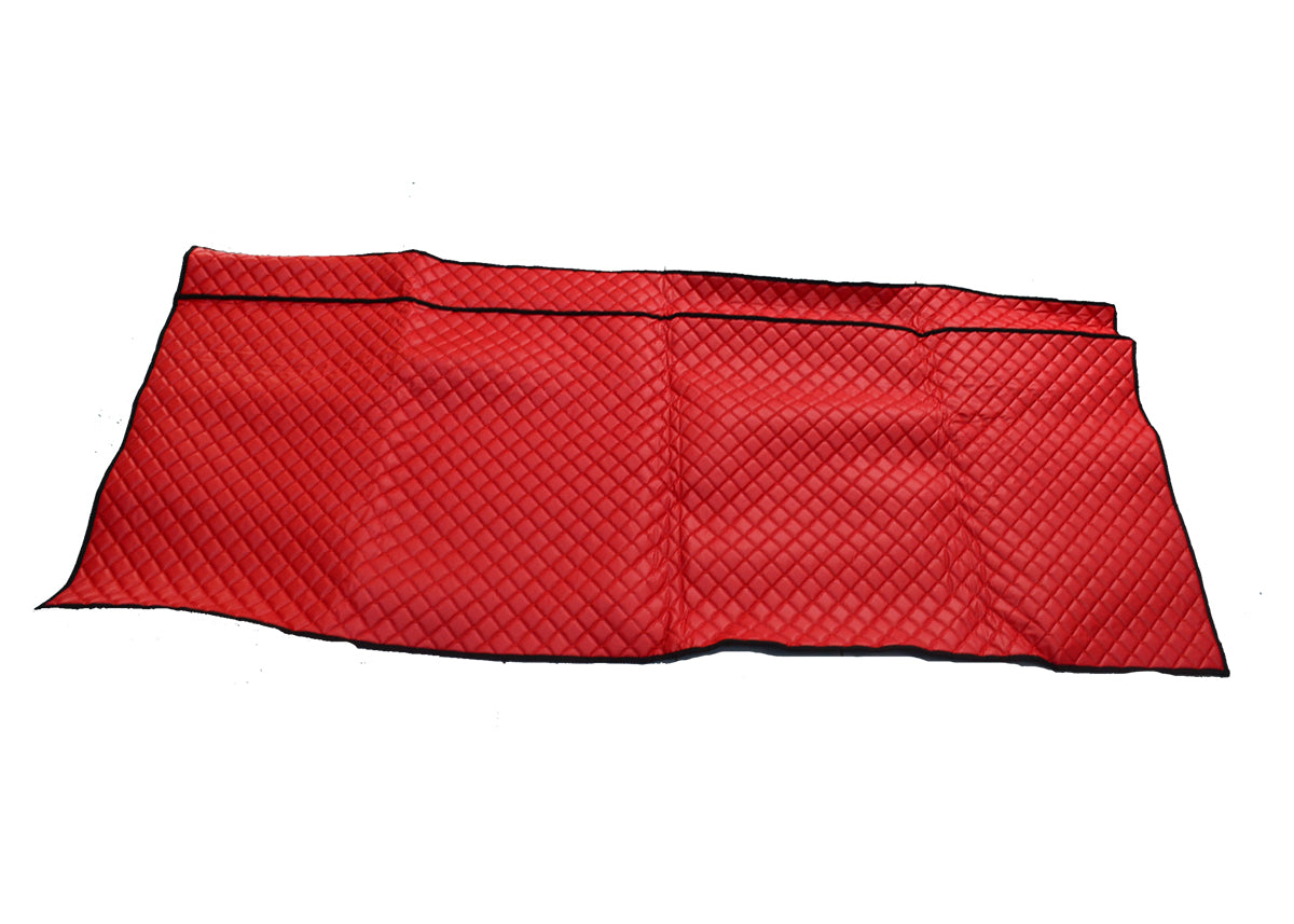 Housse de lit – cuir, rouge, adaptée pour DAF XG 22