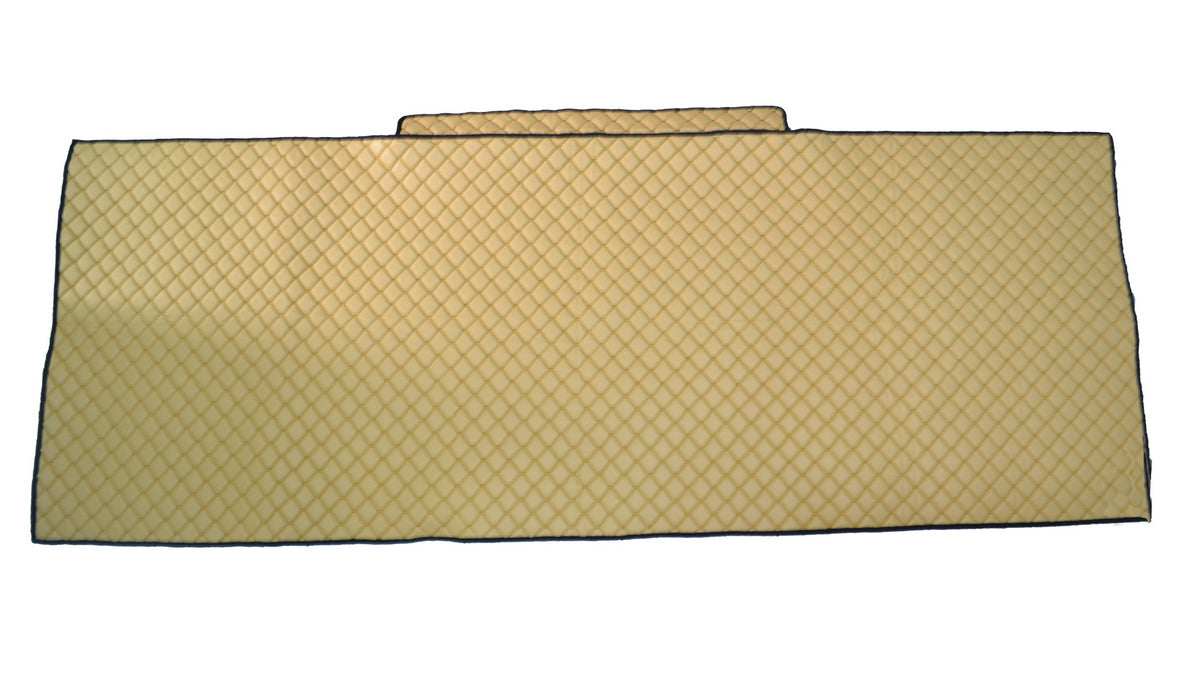 Housse de lit – cuir synthétique (éco-cuir) beige, adapté pour Mercedes Actros F 2021+