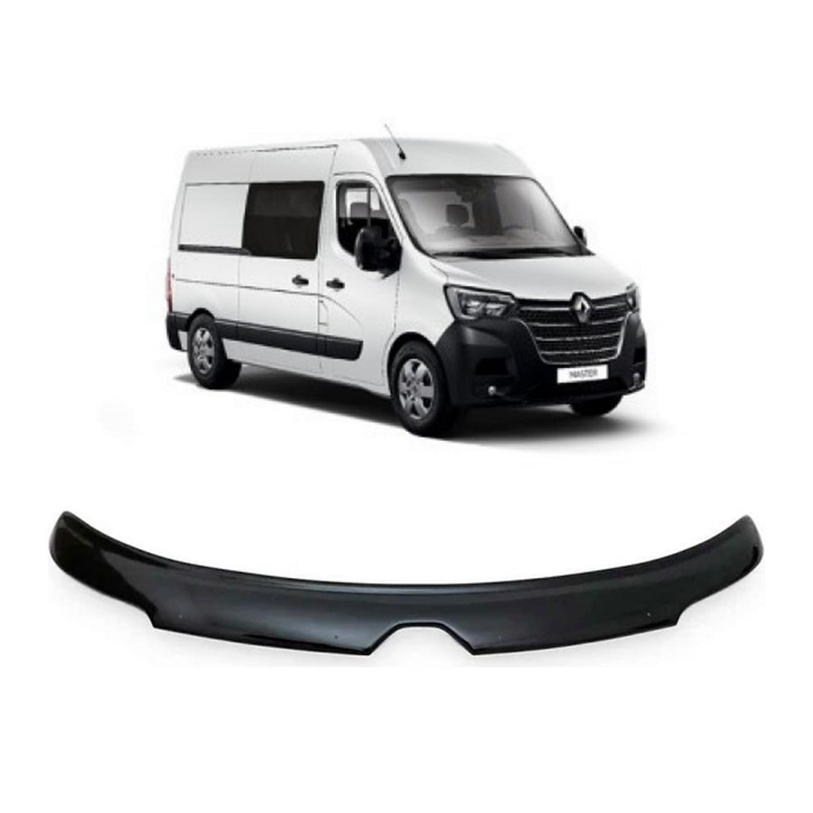 Bonnet Deflector – suitable for Renault Master 2019+, Tinted ABS Plastic