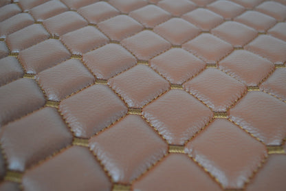 Tapis de tableau de bord – cuir synthétique (éco-cuir), marron, adapté pour Iveco Stralis 430 2004–2008