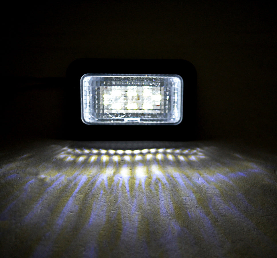 LED Φωτιστικό Σήμανσης Πόρτας κατάλληλο για Mercedes – Λευκό, 24V, Σετ 2 τεμαχίων