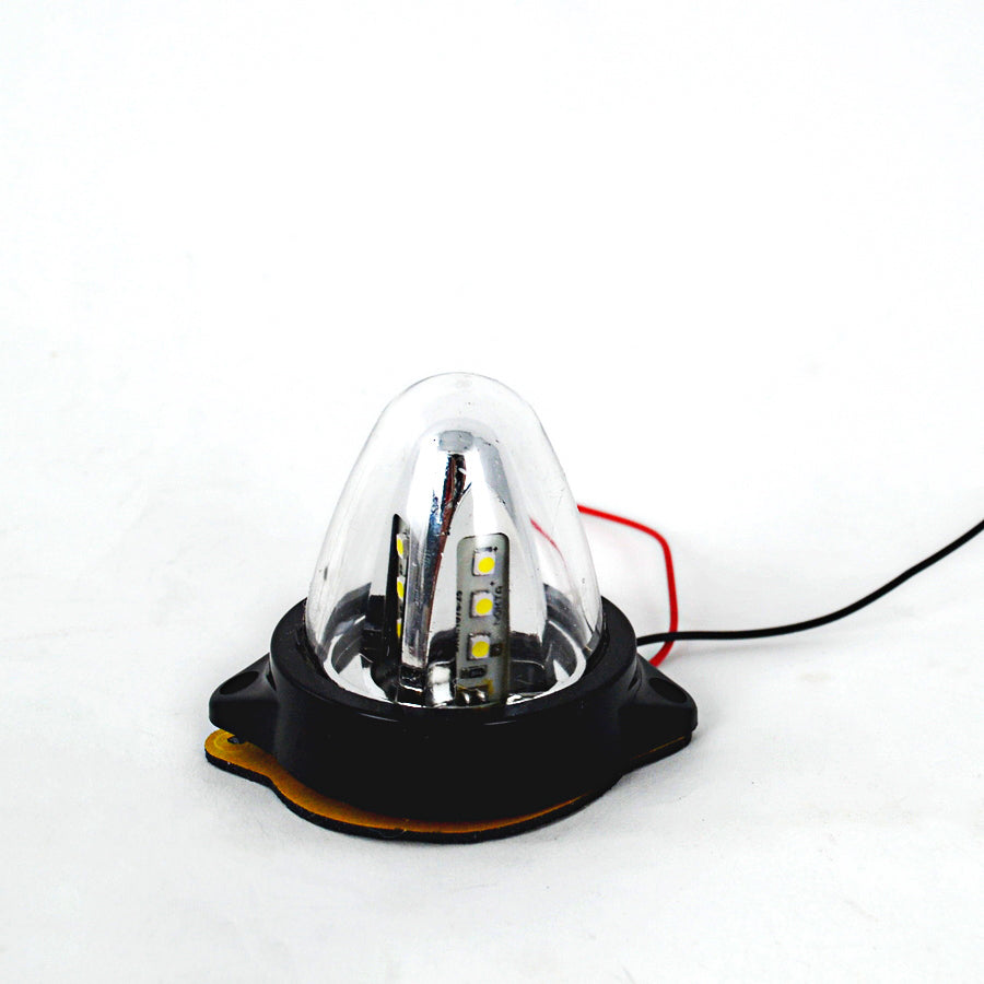 Weißes Konus-Umrisslicht, 12 LED, 24V Markierungs- und Positionsleuchte