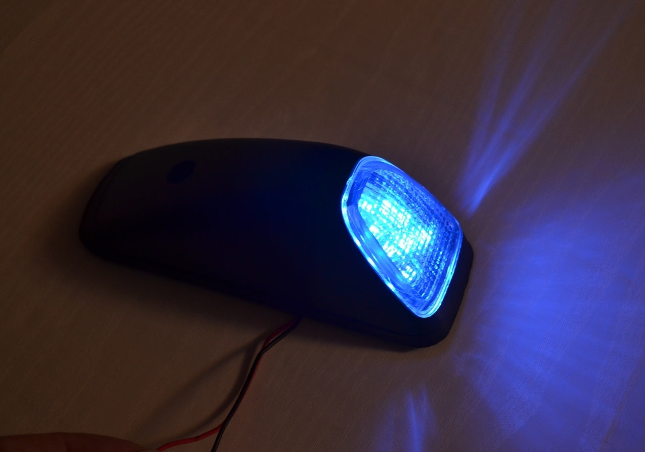 Plafonnier LED intérieur – Bleu, adapté pour Mercedes Axor, jeu de 2