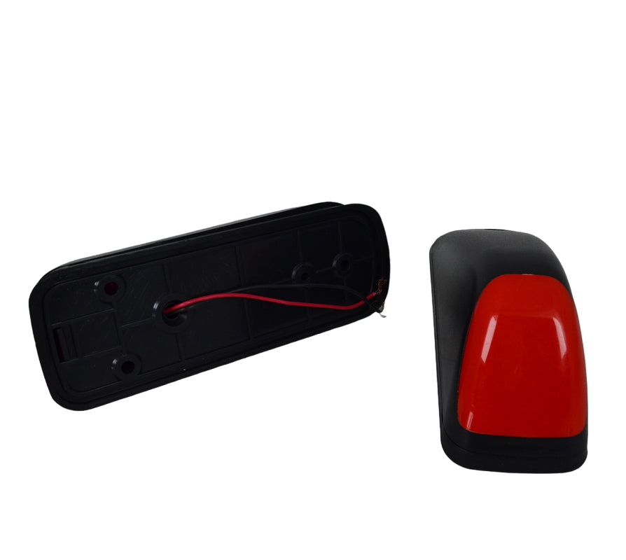 Feu de gabarit de toit à LED rouge adapté pour Mercedes Axor – Effet néon, 24V, jeu de 2