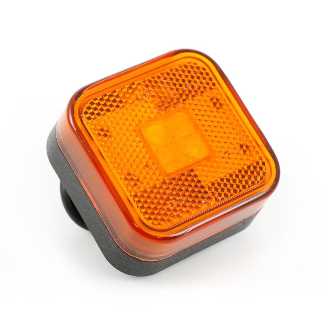 Feu de gabarit à LED jaune – carré 12/24 V, fabrication Pologne