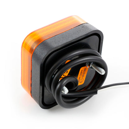 Feu de gabarit à LED jaune – carré 12/24 V, fabrication Pologne