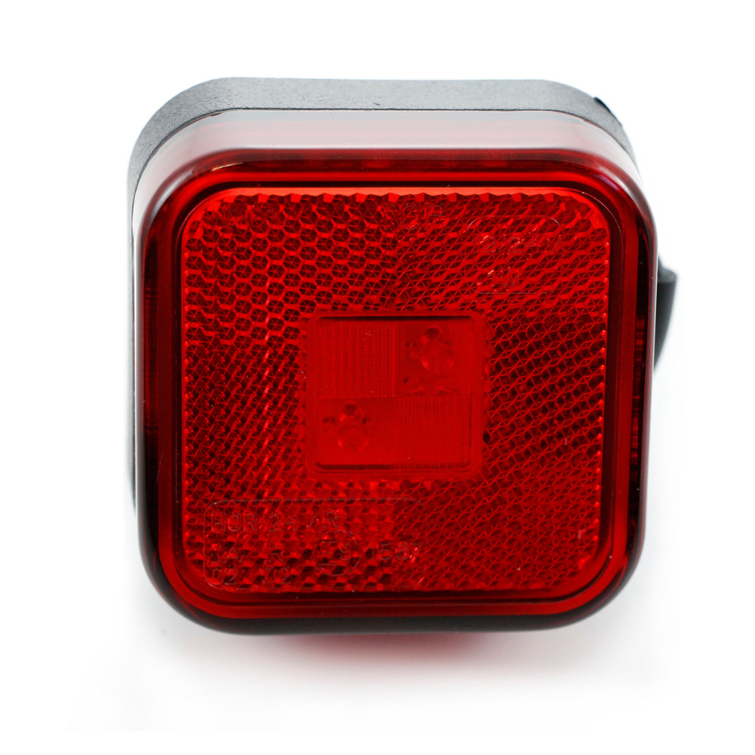 Feu de position carré à LED rouge – 12/24 V, version polonaise