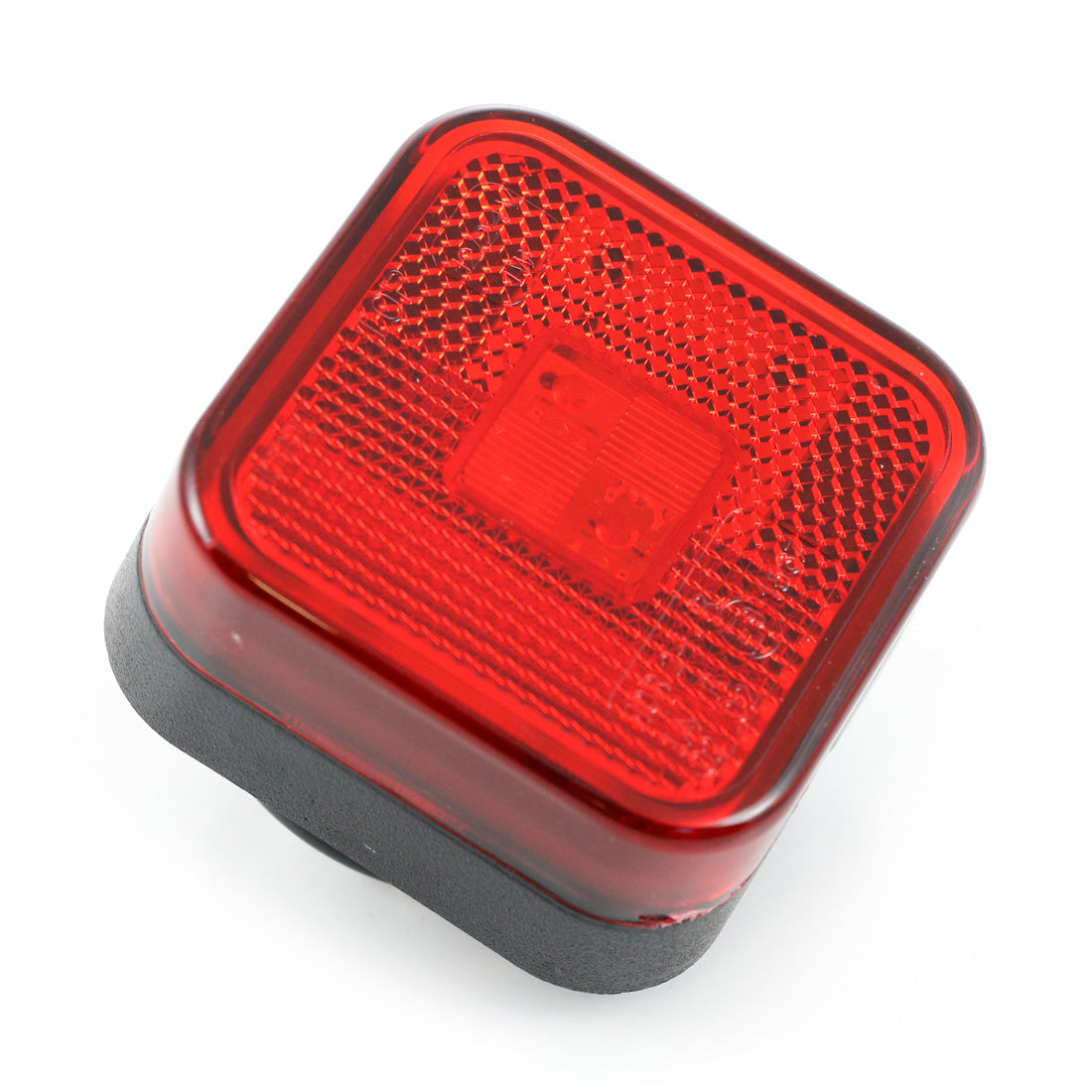 Feu de position carré à LED rouge – 12/24 V, version polonaise