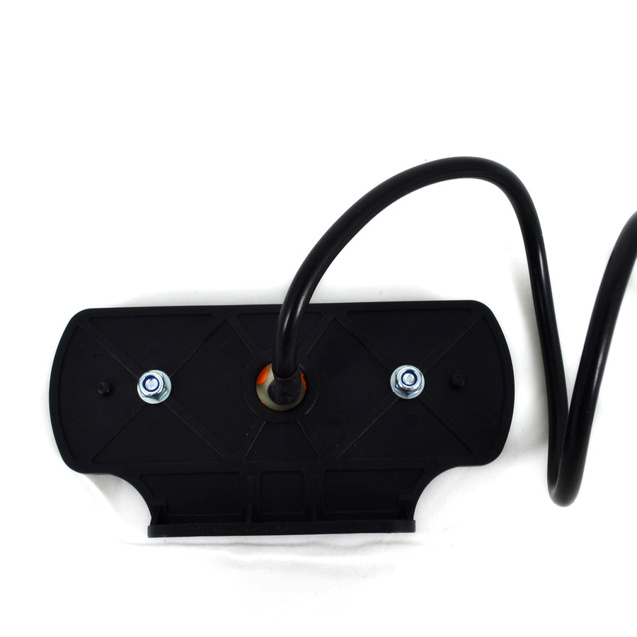 Feu de gabarit LED, blanc double arc avec catadioptre, 4 diodes, 12/24 V