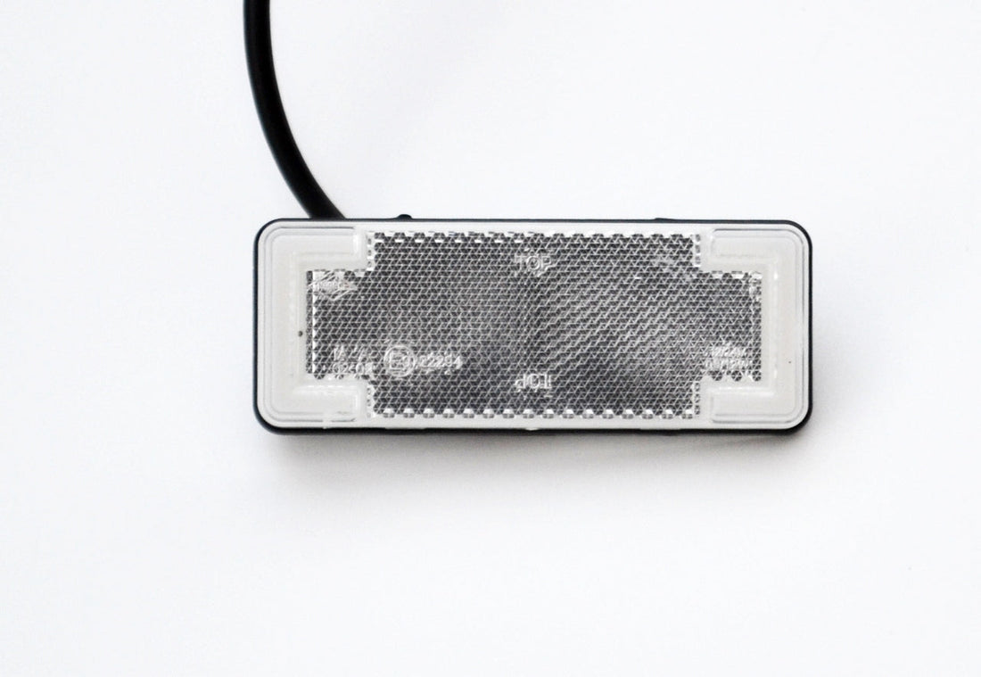 Weiße LED-Neon-Umrissleuchte, 12/24V, 113 x 61 mm, 750 mm Befestigungsabstand