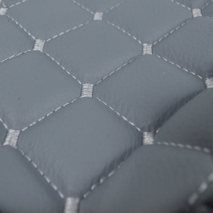 Tapis de sol en cuir synthétique (éco-cuir) gris – Volant à droite, adapté pour Scania R 2013–2016