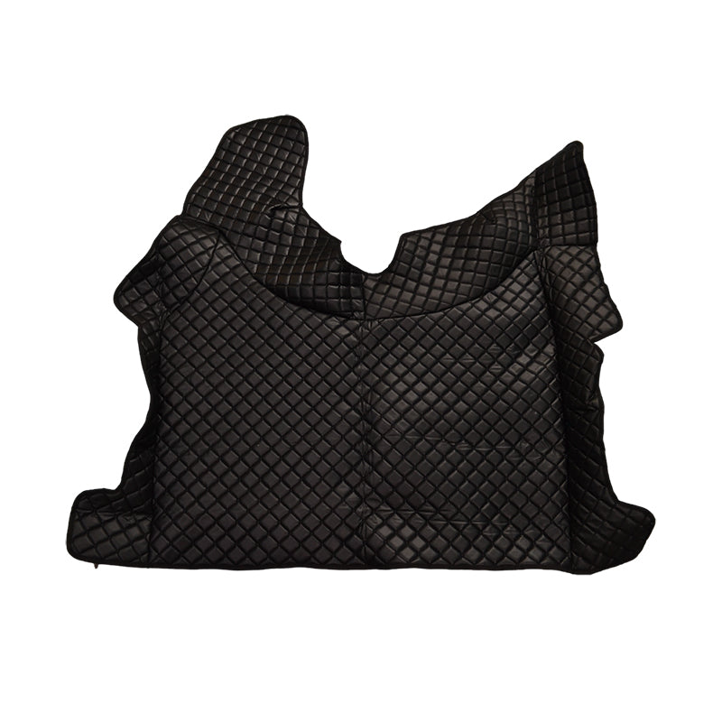 Tapis de sol central en cuir – adapté pour Volvo FH 2021+, noir