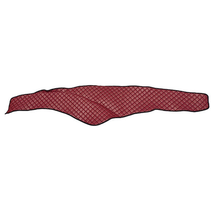 Tapis de tableau de bord – cuir synthétique (éco-cuir), bordeaux, adapté pour Mercedes Actros MP4 (à partir de 2011), cabine 250 cm de large