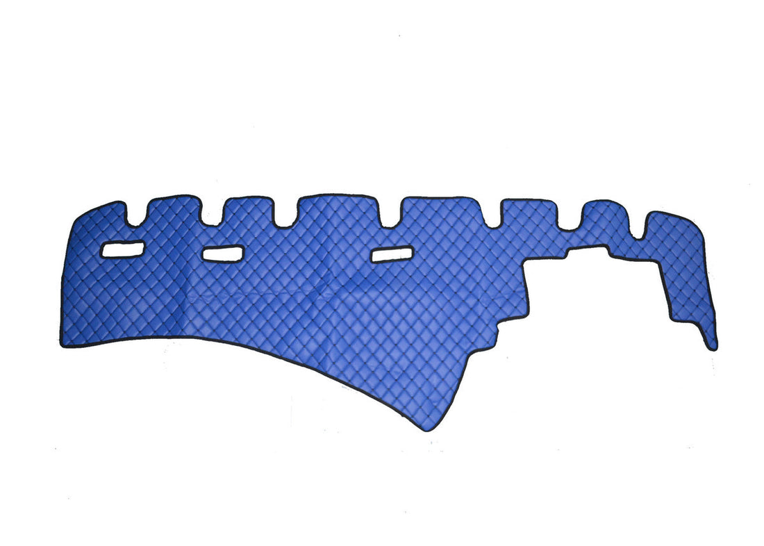 Стелка за арматурно табло – изкуствена кожа (еко кожа), синя, подходяща за Scania R Streamline 2009–2016