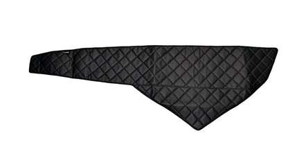 Tapis de tableau de bord – cuir synthétique (éco-cuir), noir, adapté pour Ford F-Max 2018+