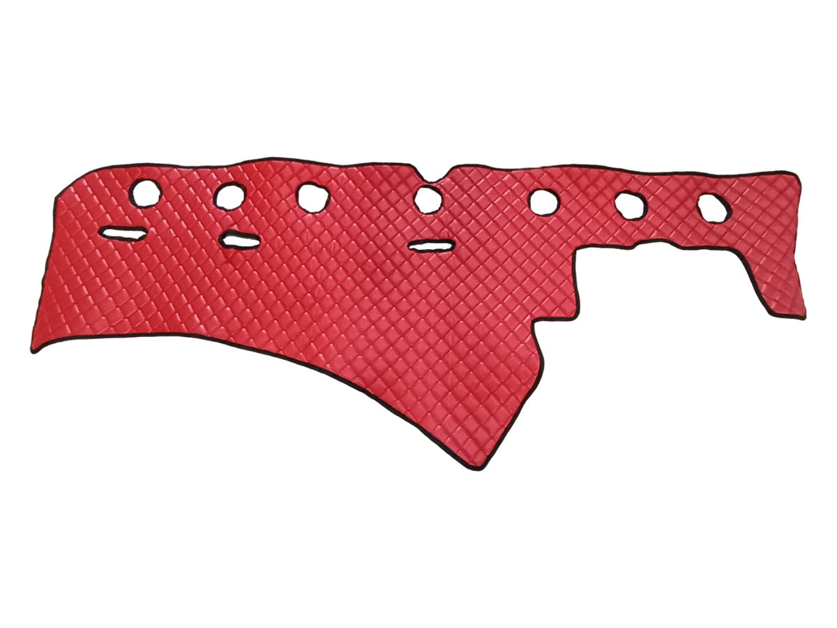 Πατάκι ταμπλό – τεχνητό δέρμα (eco leather), κόκκινο, κατάλληλο για Scania R Streamline (από 09.2016)