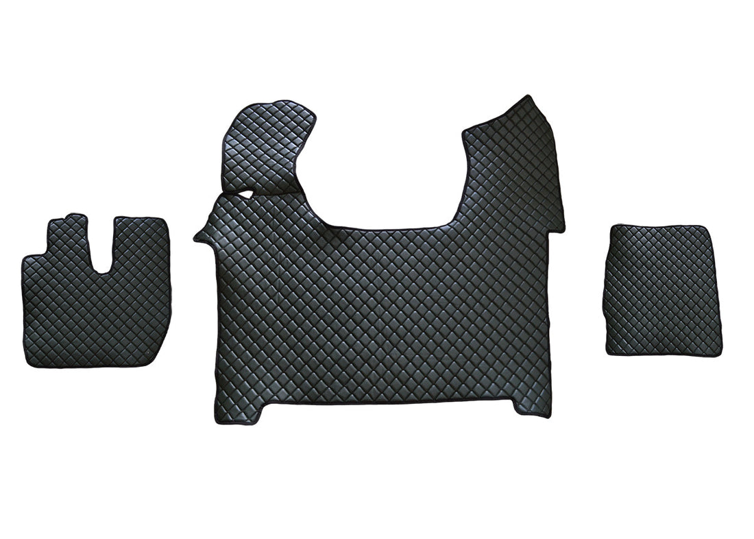 Σετ πατακιών δαπέδου από τεχνητό δέρμα (eco leather) – κατάλληλο για Iveco Stralis S-Way 2019, Πράσινο