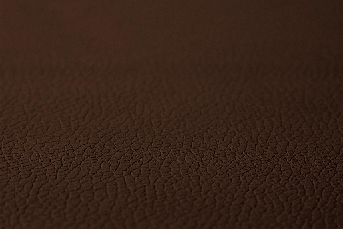 Brown Leather Floor Mat Set – suitable for DAF XG 2021+, 3-Piece, Passenger Air Seat, Smooth Finish