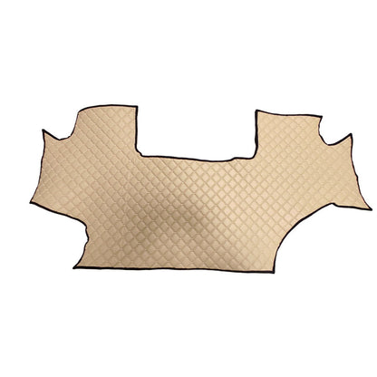 Tapis de sol en cuir beige – adapté pour tracteur John Deere 6210R
